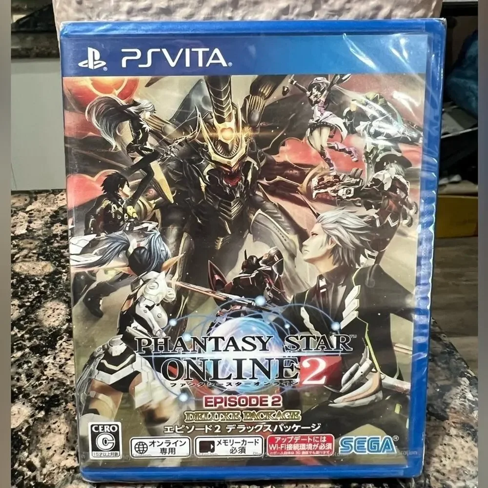 Ps Vita Phantasy Star Online 2 Episode 2 Deluxe package Japan Import NEW